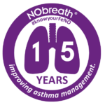 10 years of NObreath logo 1